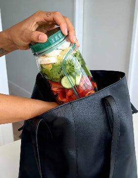 100% Leakproof. Bag Safe.